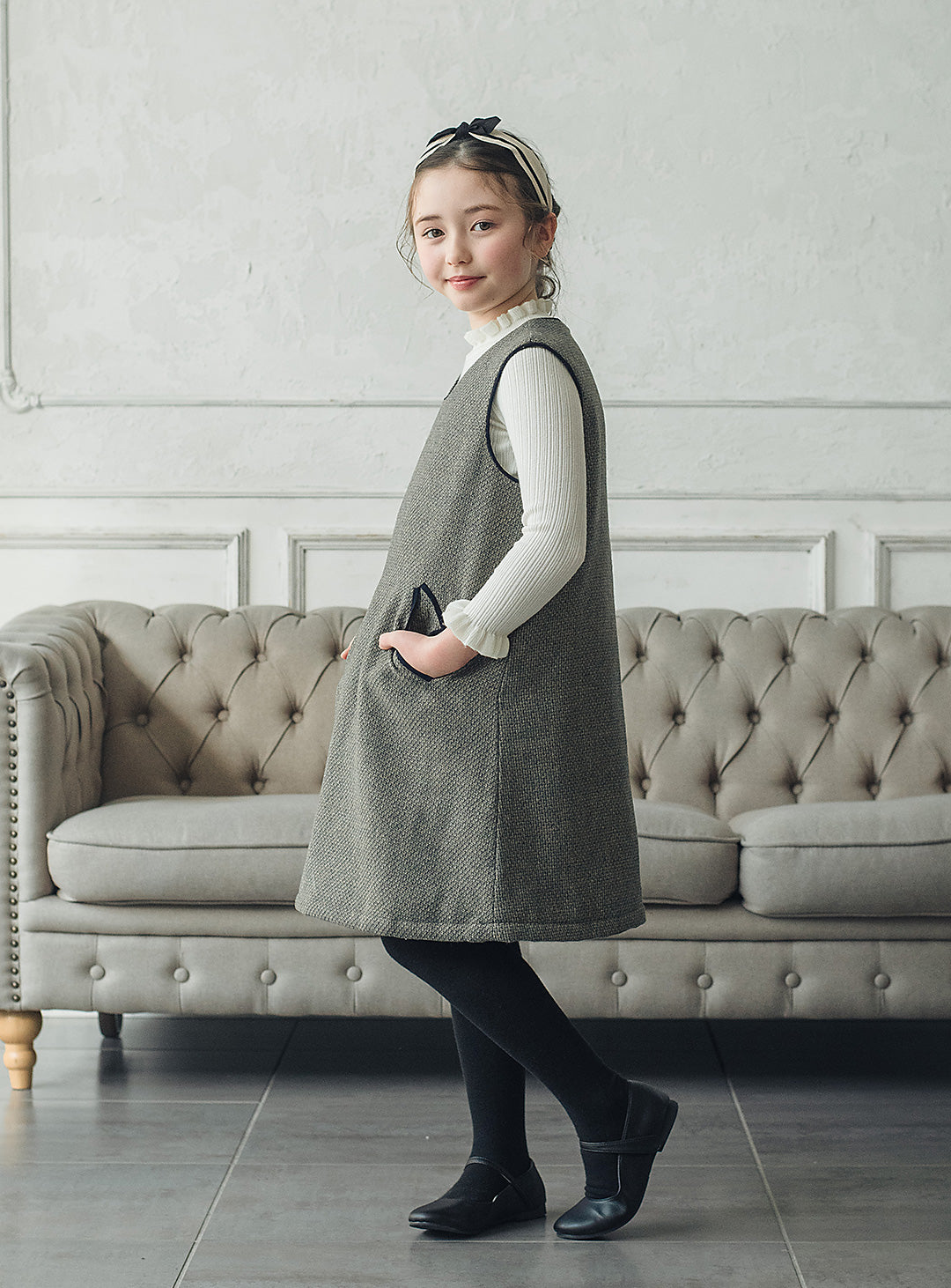 ウォームタッチジャンパースカート