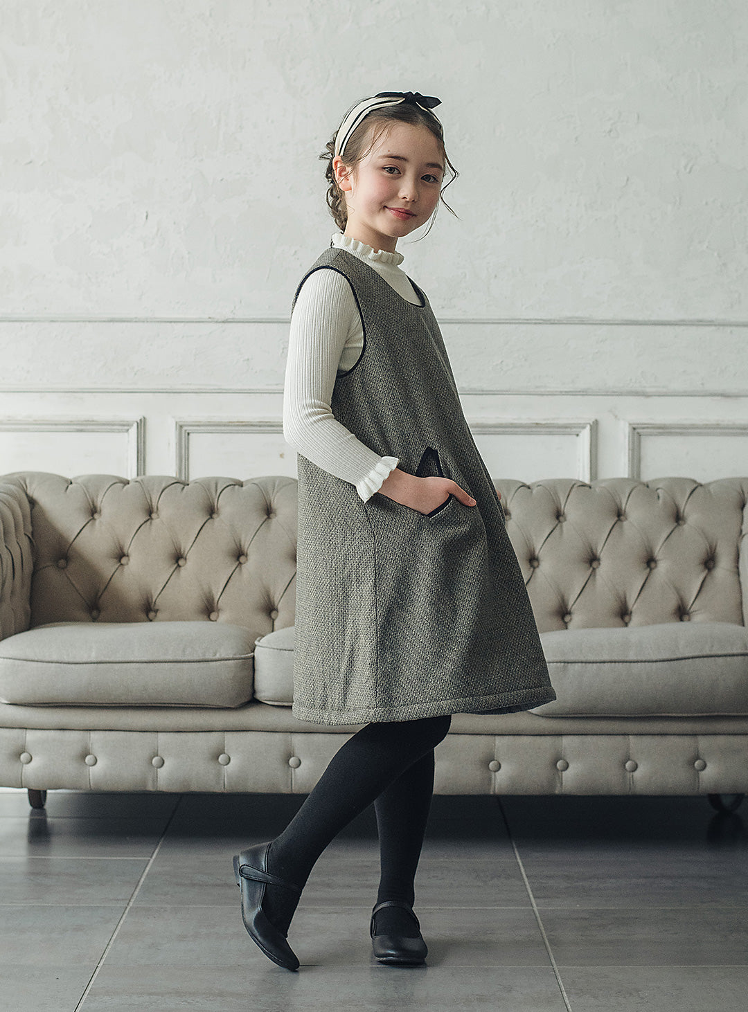 ウォームタッチジャンパースカート