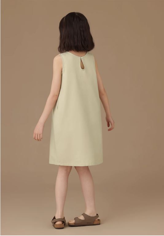 K240506002 - Light green asymmetrical dress
