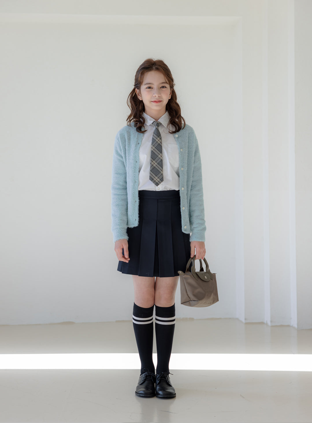【renoma KIDS】基本款羽紗薄荷色開襟衫