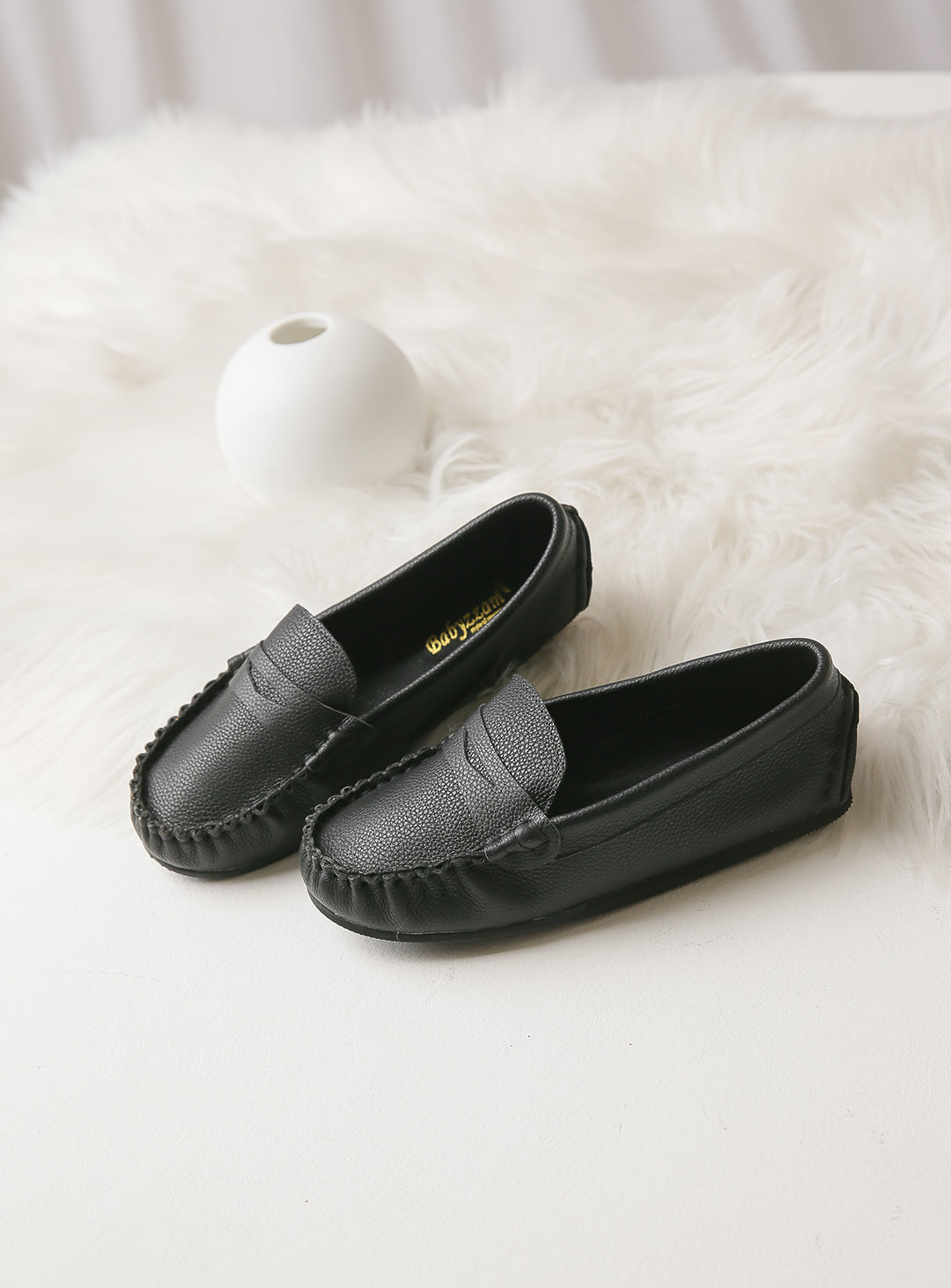 Moccasin Leather Shoes (13cm-22cm)
