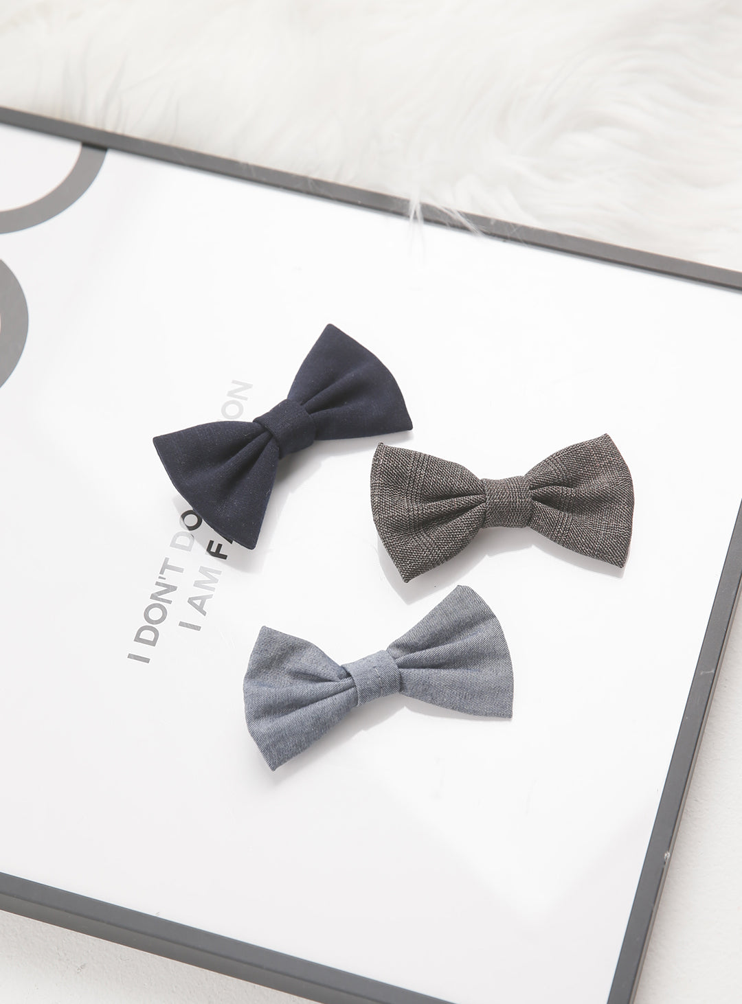 クラシックテクスチャー蝶ネクタイ(3色)