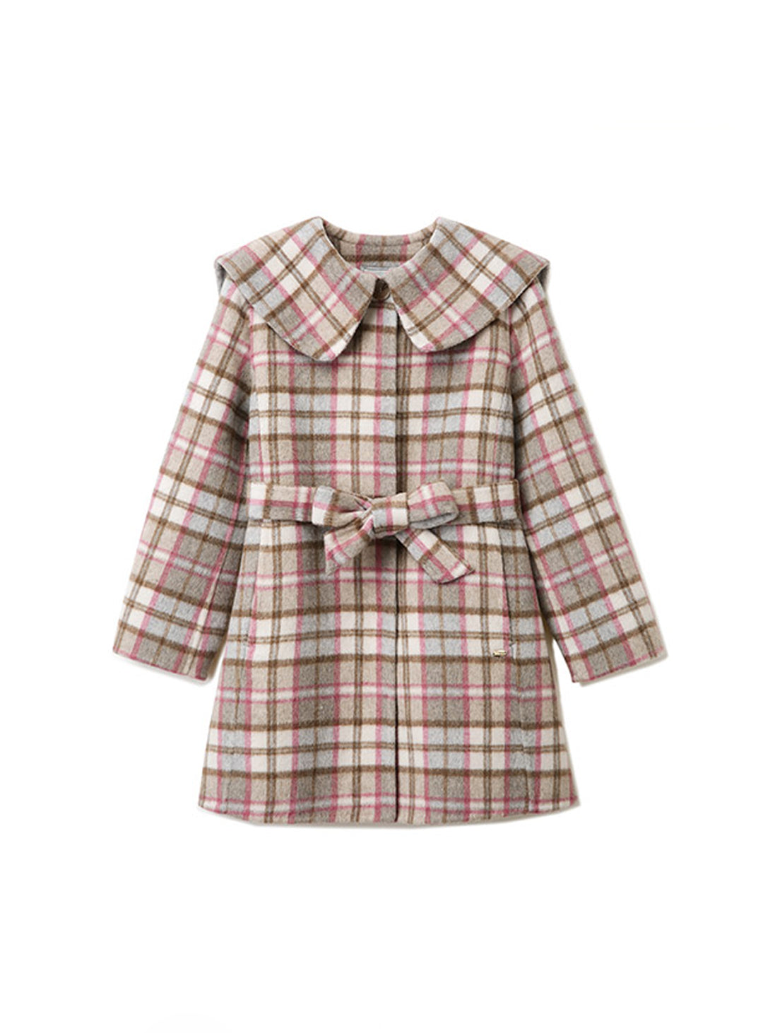 【renoma KIDS】格紋水手手工外套