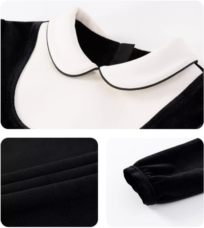 K12070 - ビブヨーククラシックワンピース