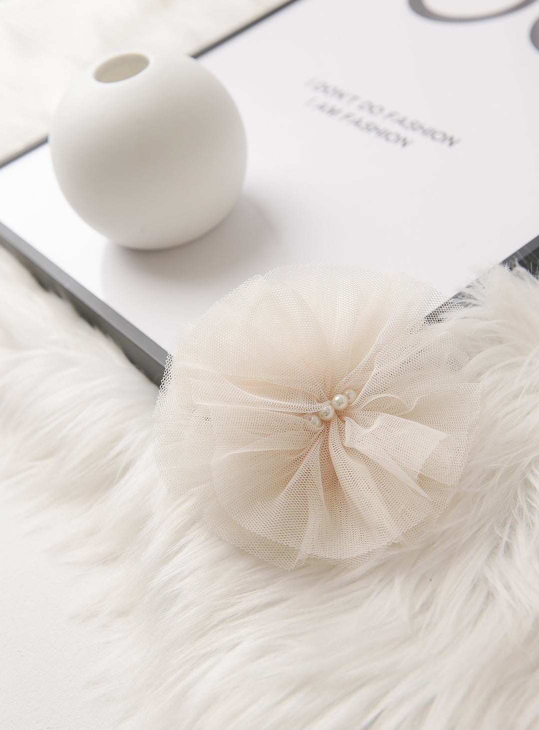 ビックフラワーヘアピンA