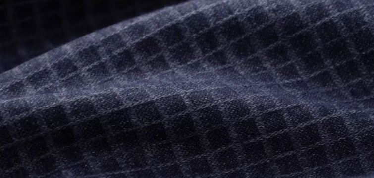 K240531003 - チェック柄ラウンドカラーワンピース