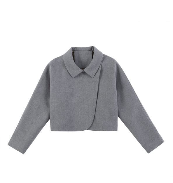 K8105 - クロップド丈テーラードジャケット