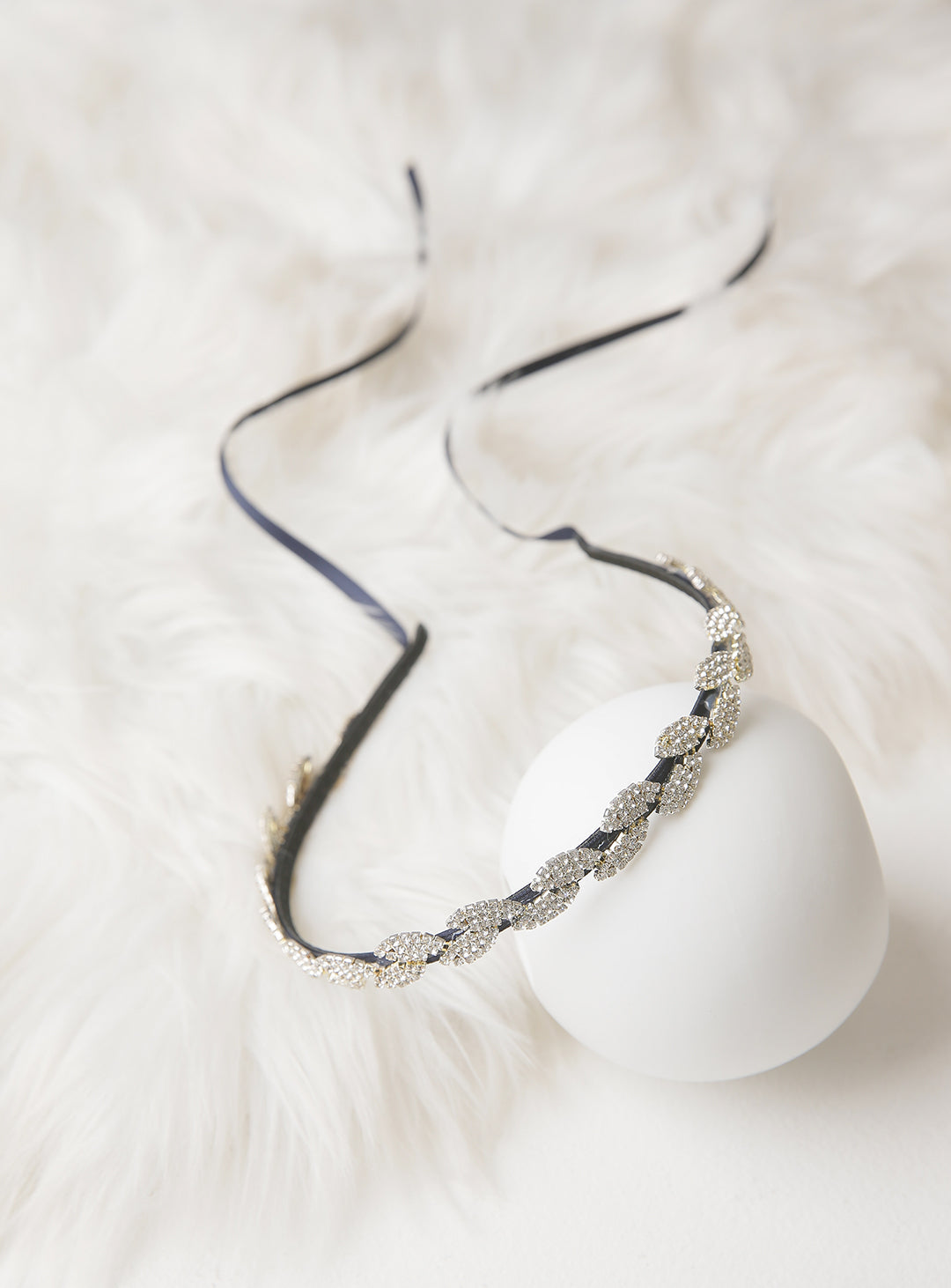 リーフ型キュービックカチューシャ