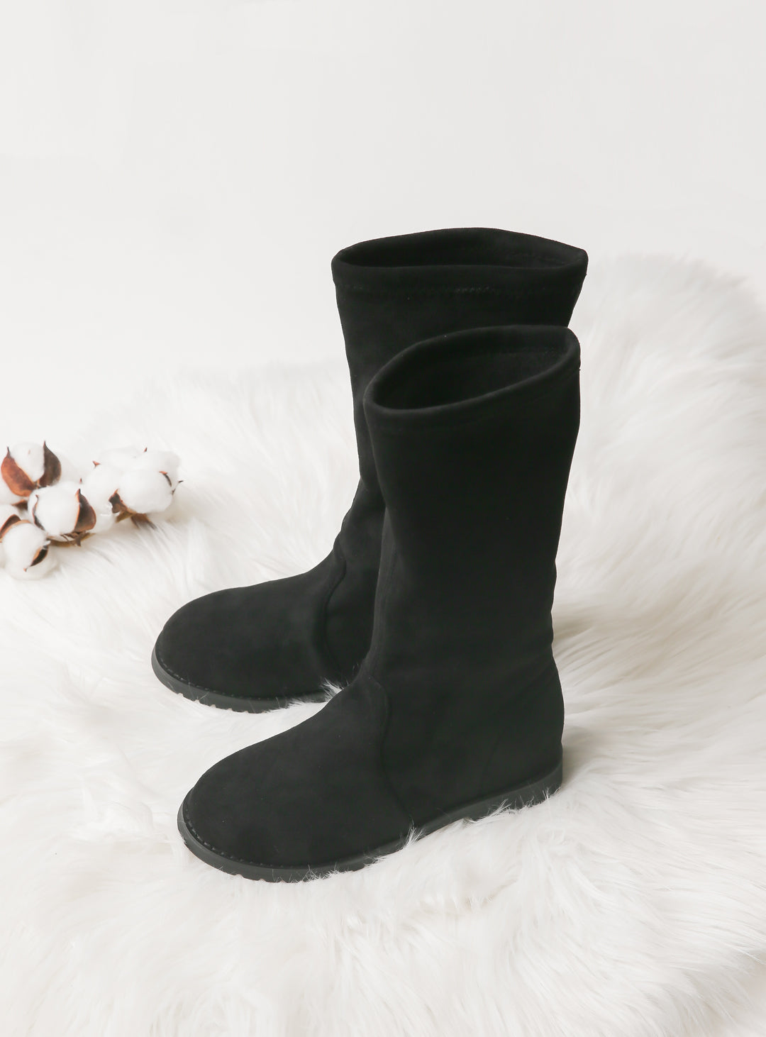 ソフトストレッチロングブーツ(14㎝-22㎝)