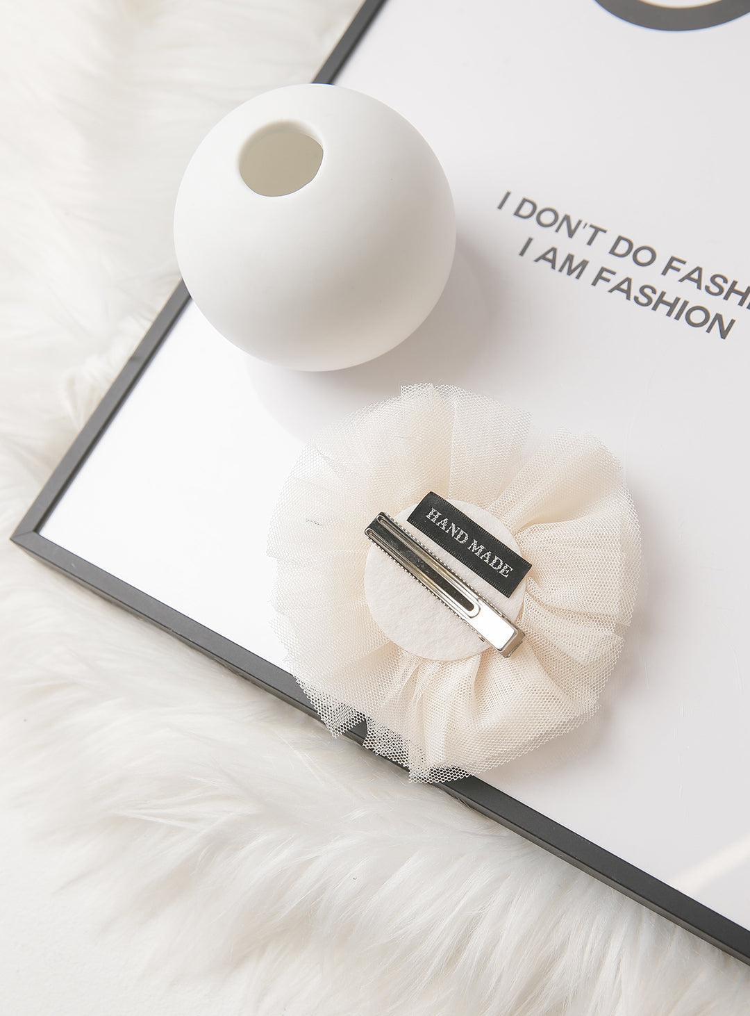 ビックフラワーヘアピンA