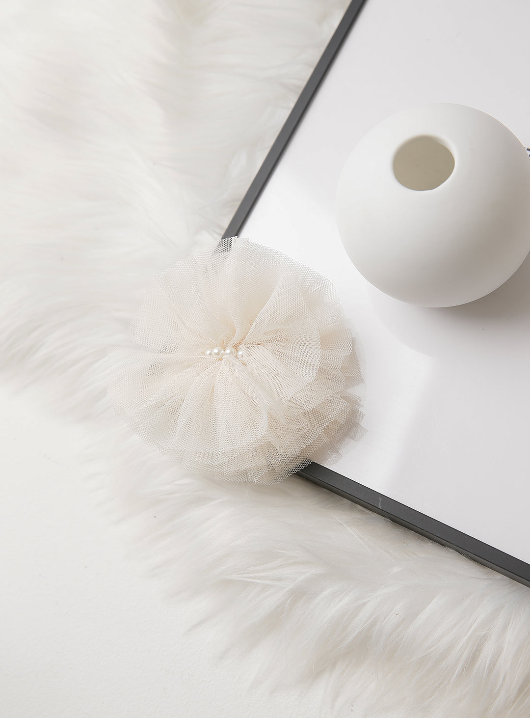 ビックフラワーヘアピンA