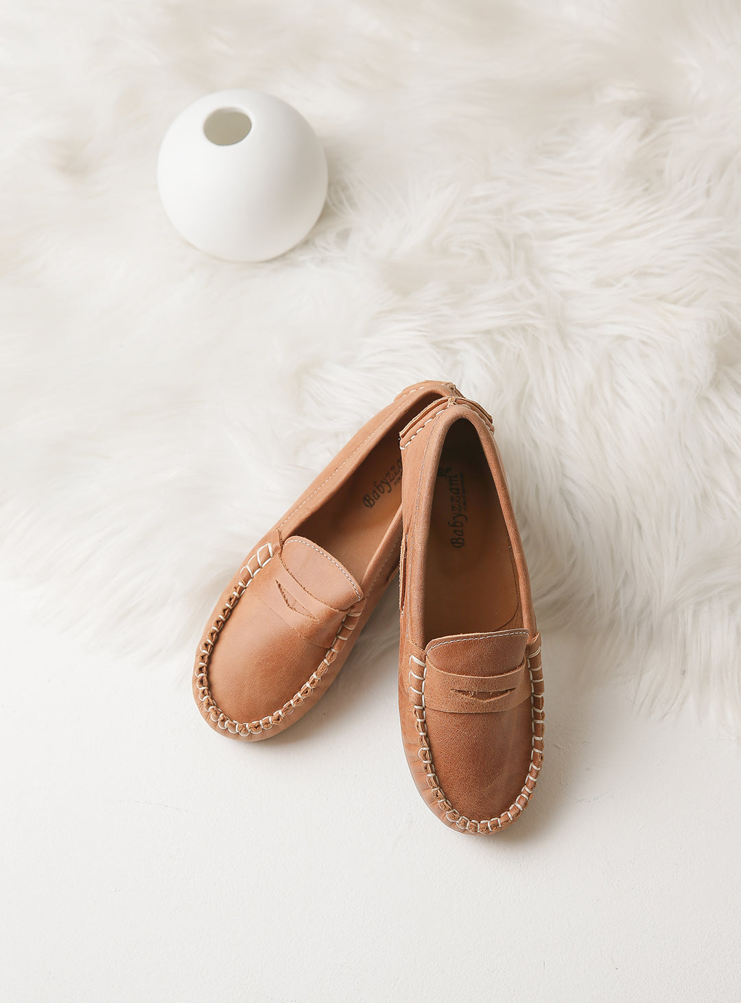 Moccasin Leather Shoes (13cm-22cm)