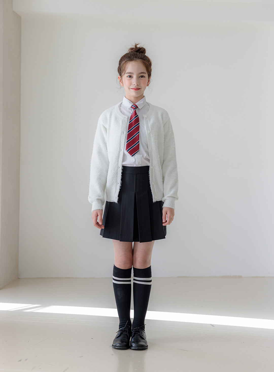 【renoma KIDS】基本款羽紗象牙色開襟衫