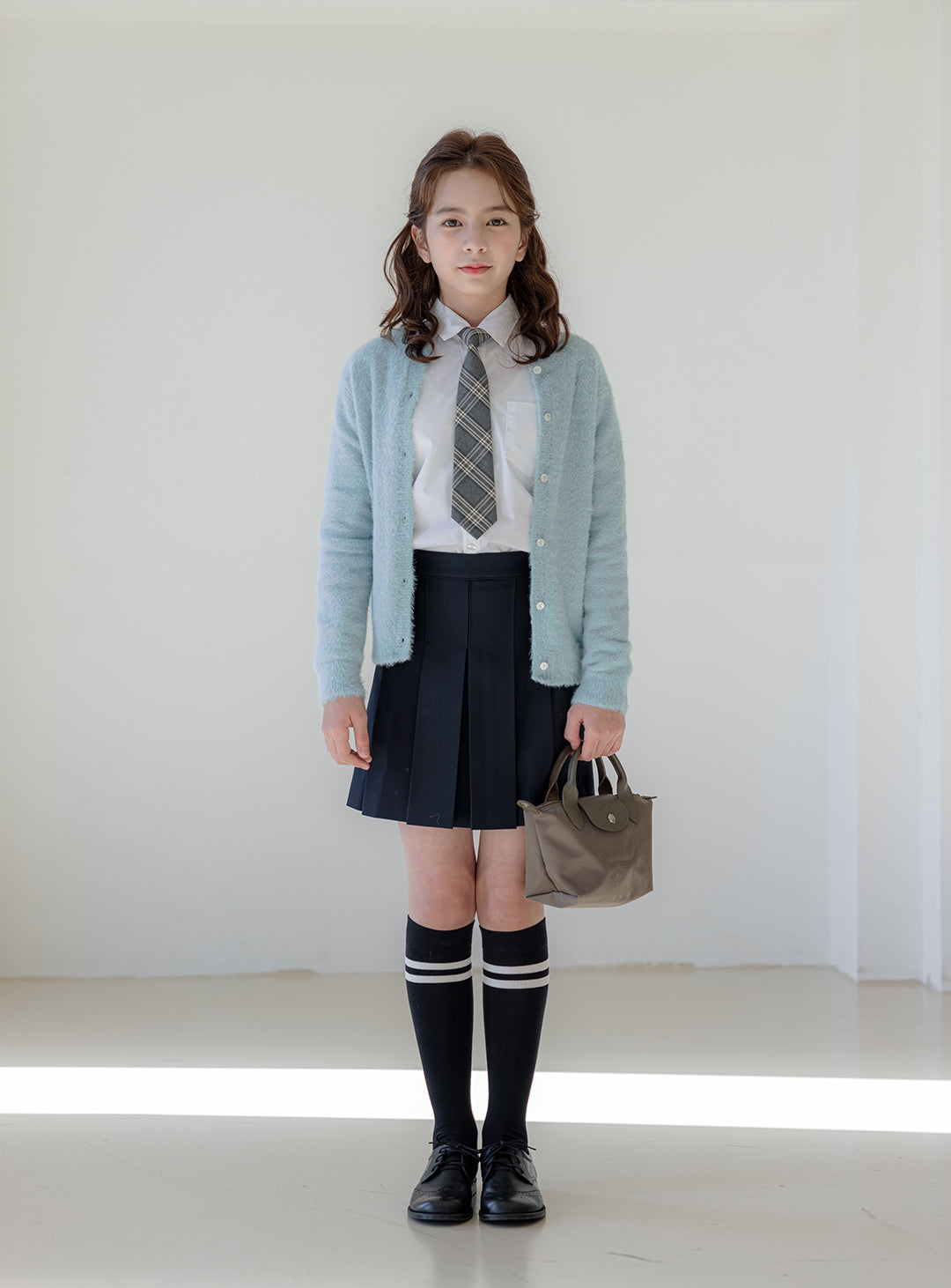【renoma KIDS】基本款羽紗薄荷色開襟衫