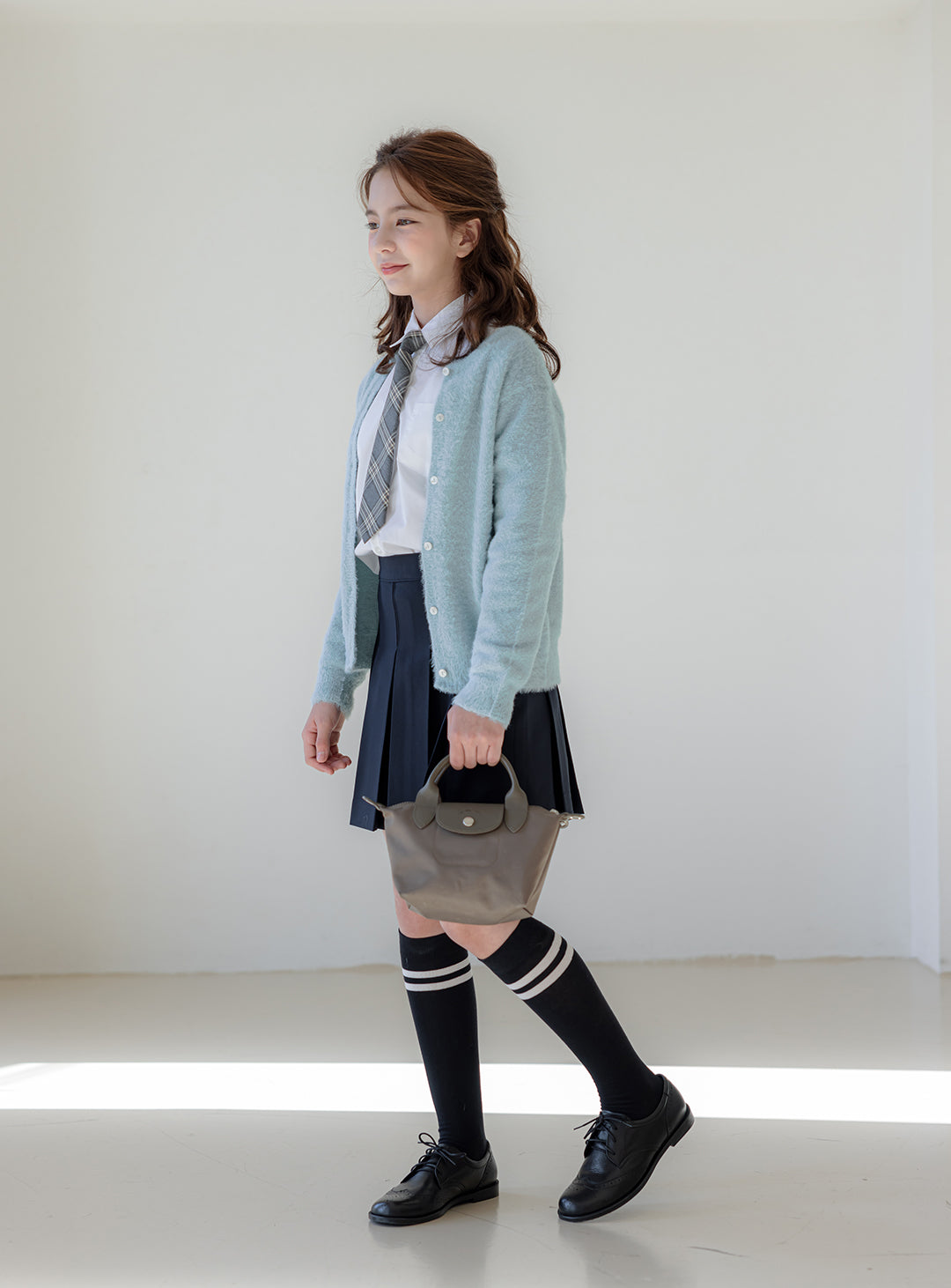 【renoma KIDS】基本款羽紗薄荷色開襟衫