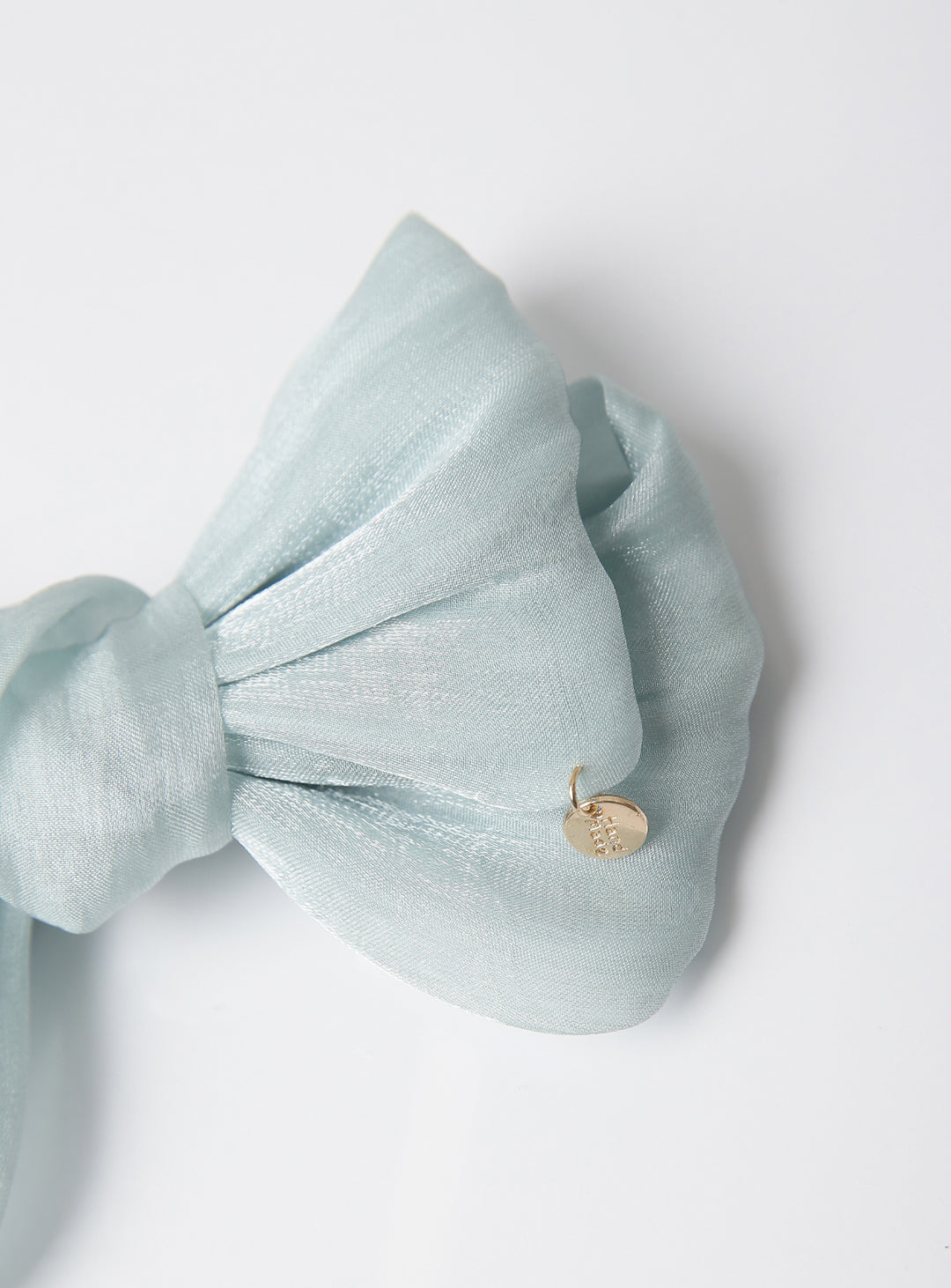 エアリーパールシフォンリボンヘアピン