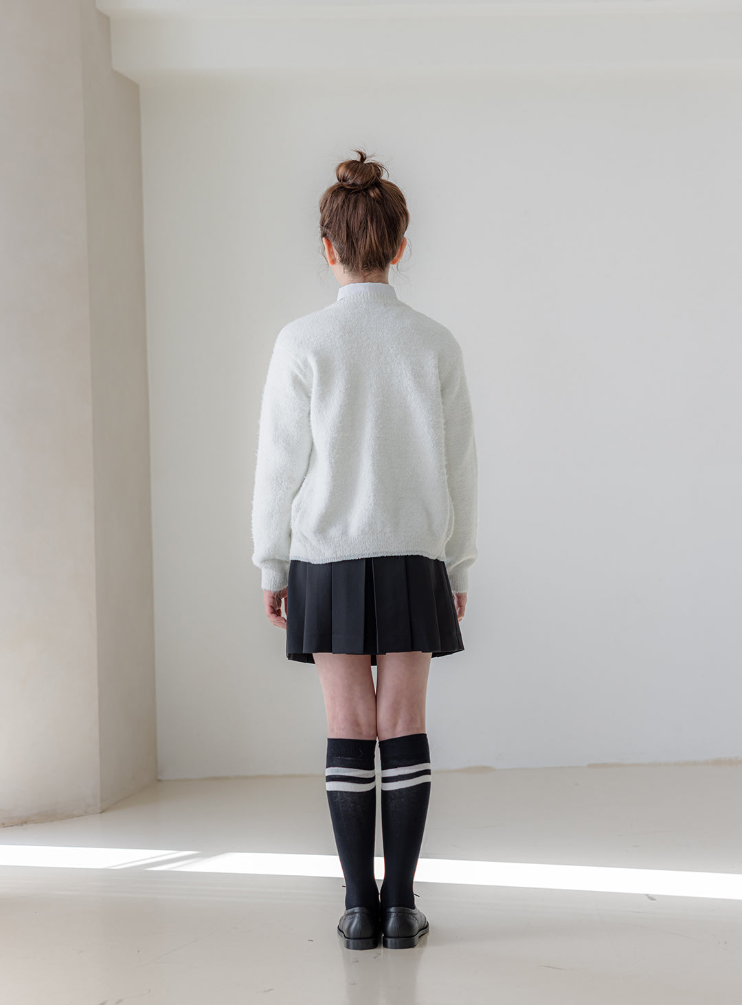 【renoma KIDS】基本款羽紗象牙色開襟衫