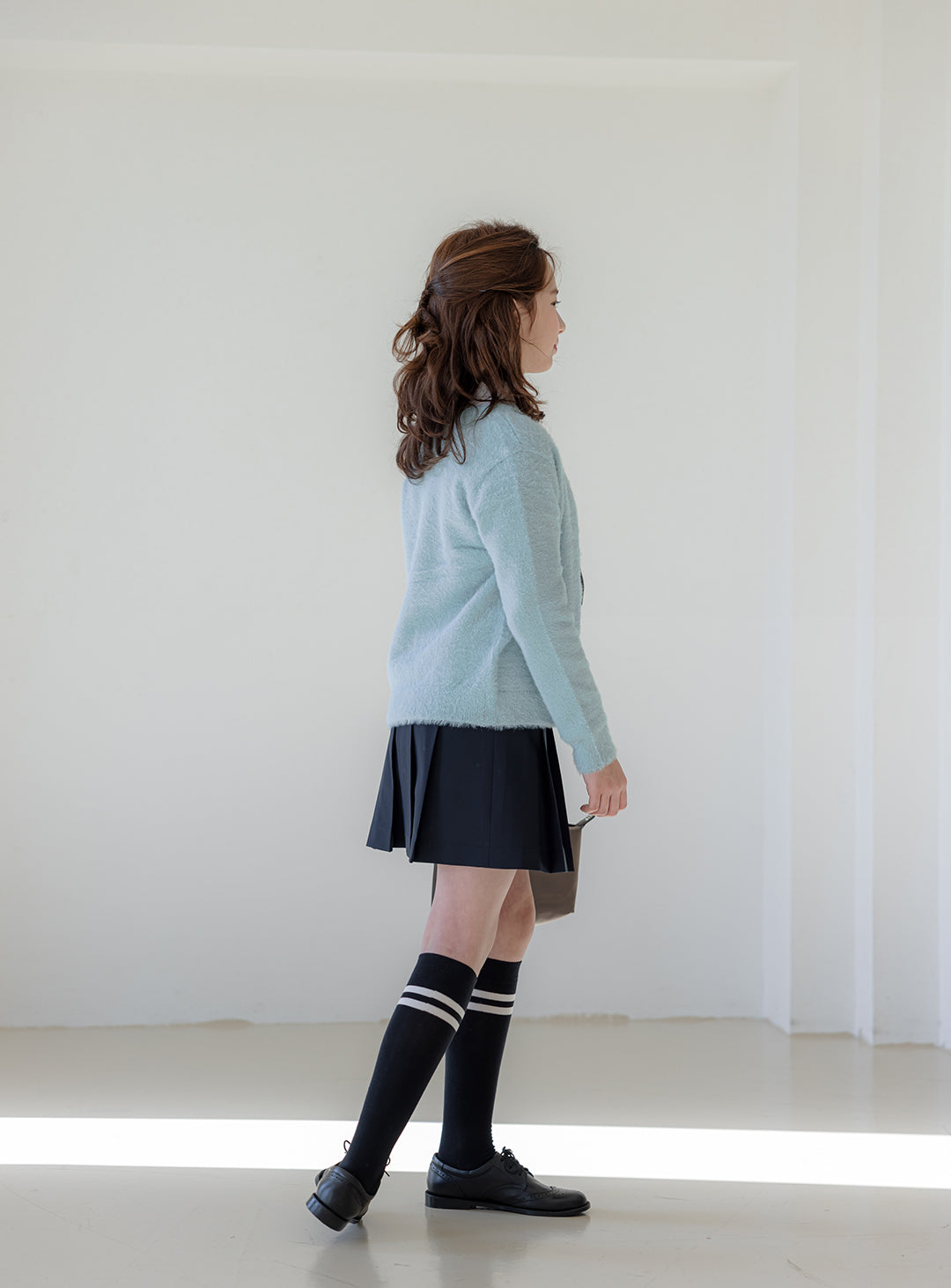 【renoma KIDS】基本款羽紗薄荷色開襟衫