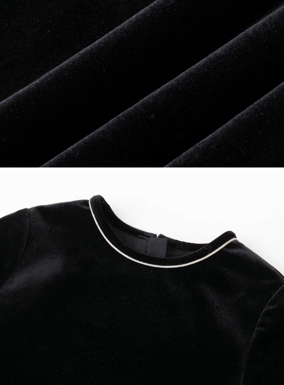 ベルベットフローラルシルエットワンピース