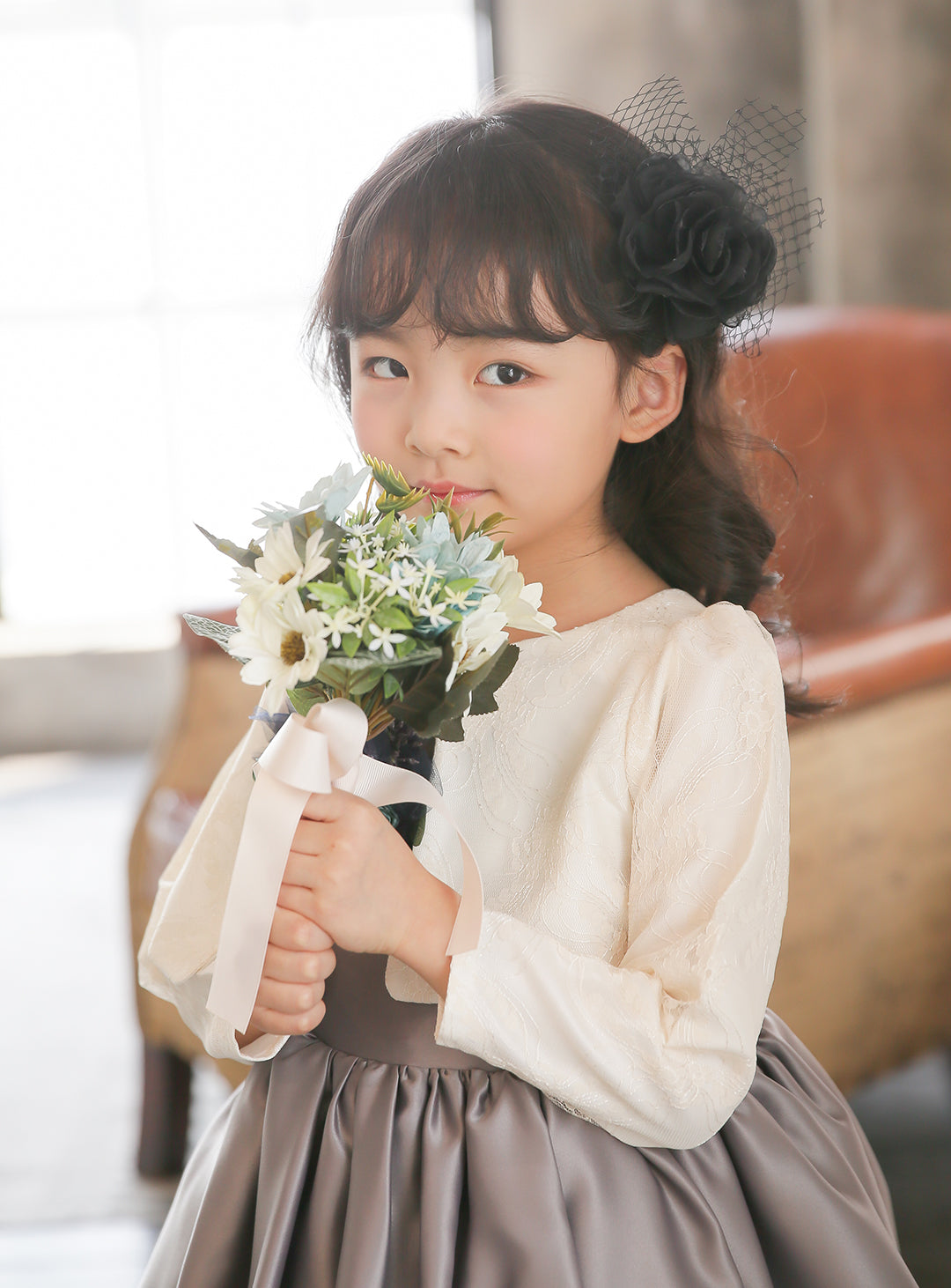 子供ドレス発表会・結婚式・おしゃれなDRESCCOのプシュケーバルーンドレスの画像10
