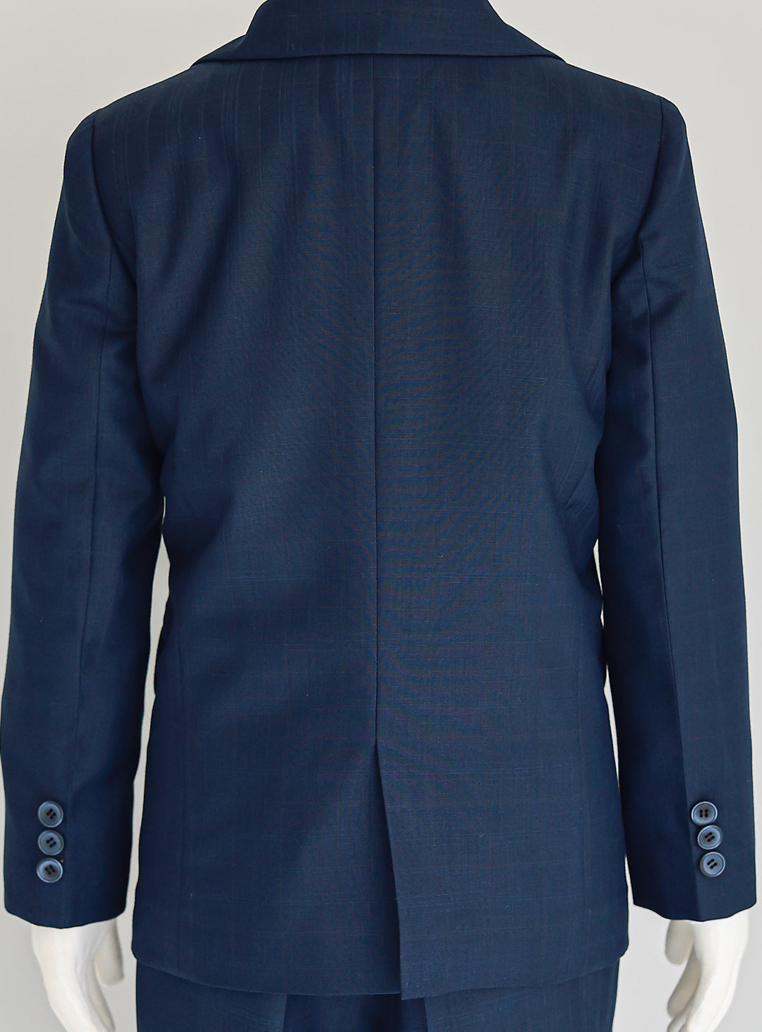 ボーイスーツ・子供スーツ・フォーマルスーツDRESCCOのネイビーシャドーチェック シングルブレスト2ピースセットの画像15