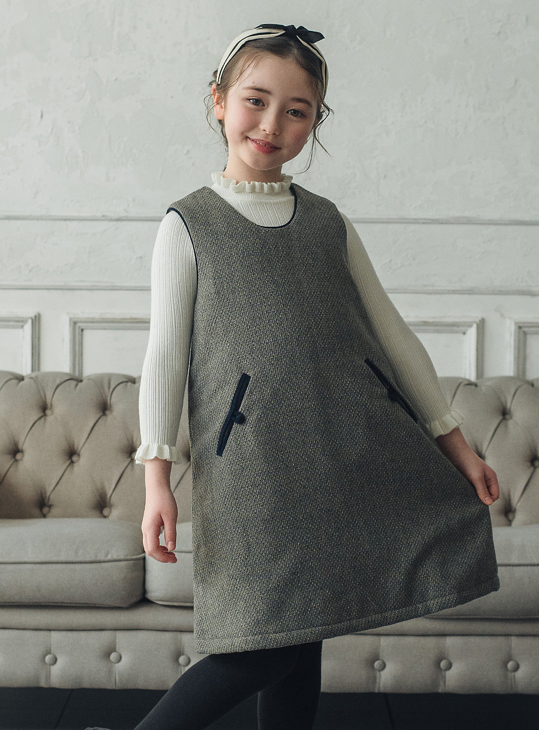 ウォームタッチジャンパースカート