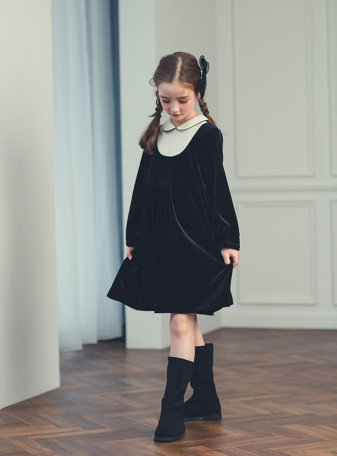 K12070 - ビブヨーククラシックワンピース