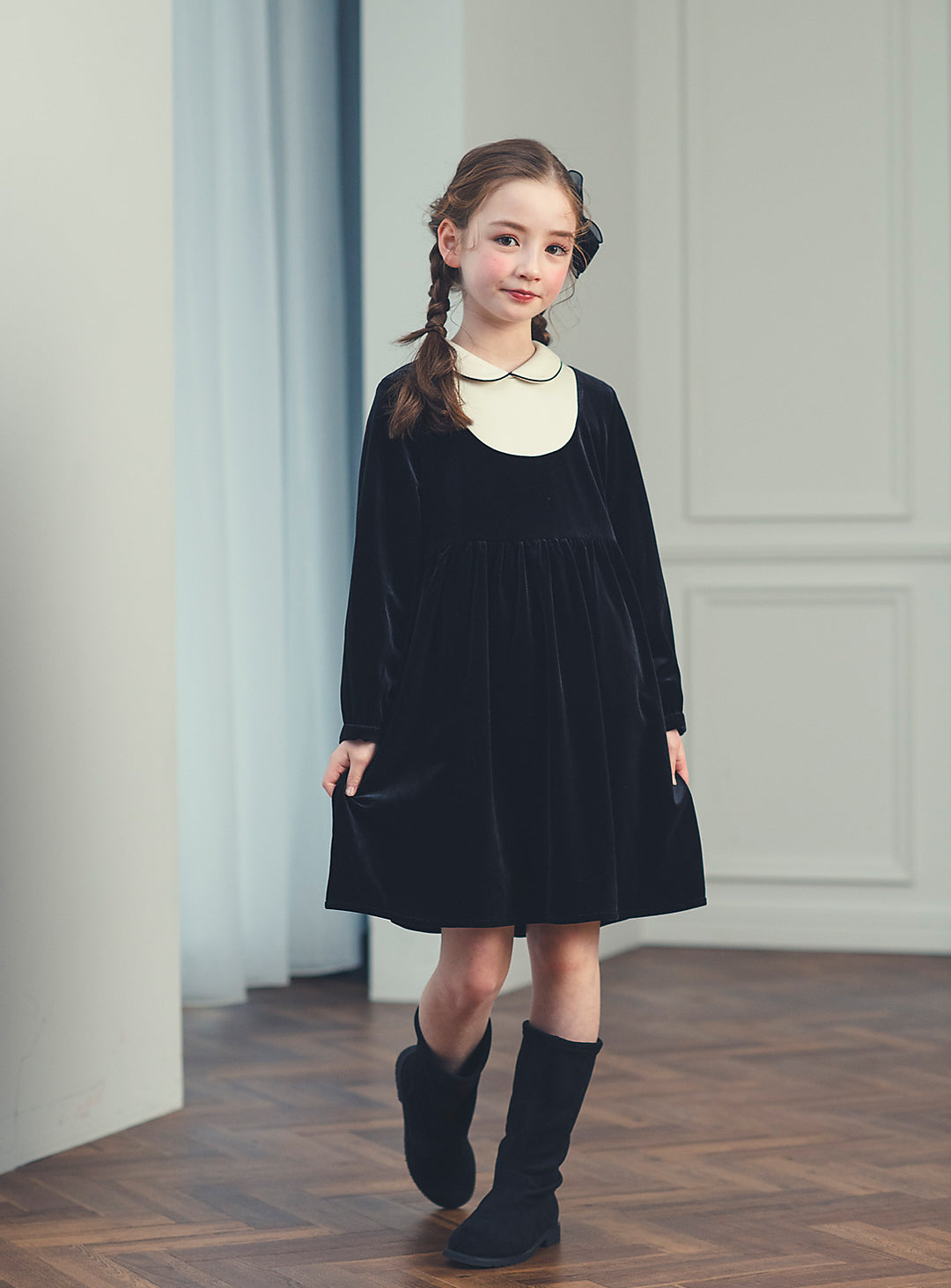 K12070 - ビブヨーククラシックワンピース