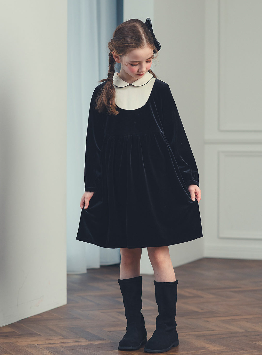 K12070 - ビブヨーククラシックワンピース