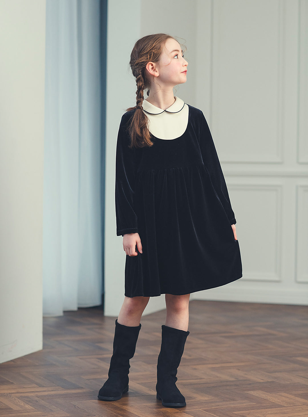 K12070 - ビブヨーククラシックワンピース