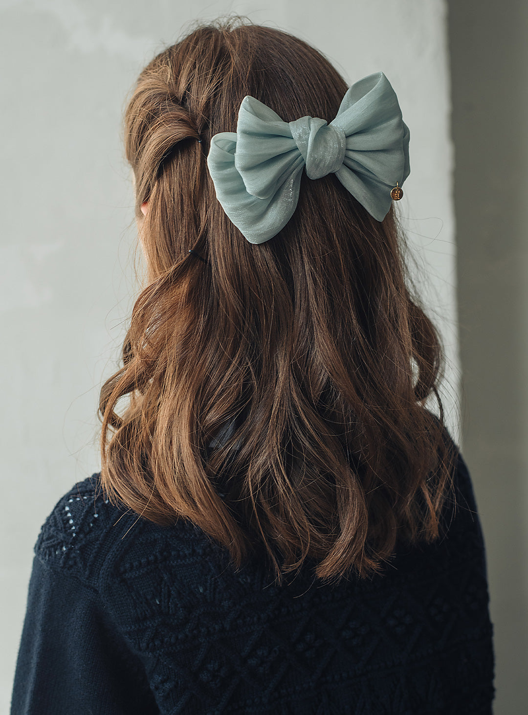 ニット×コットンワンピースセットアップ