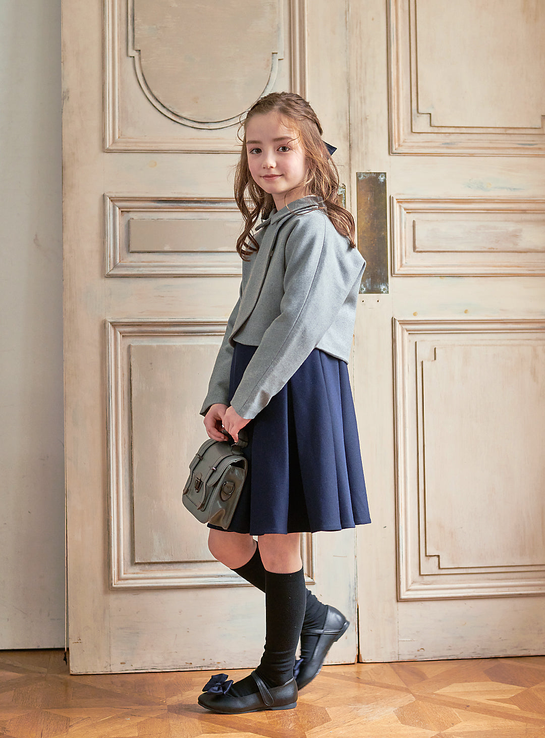 K8105 - クロップド丈テーラードジャケット