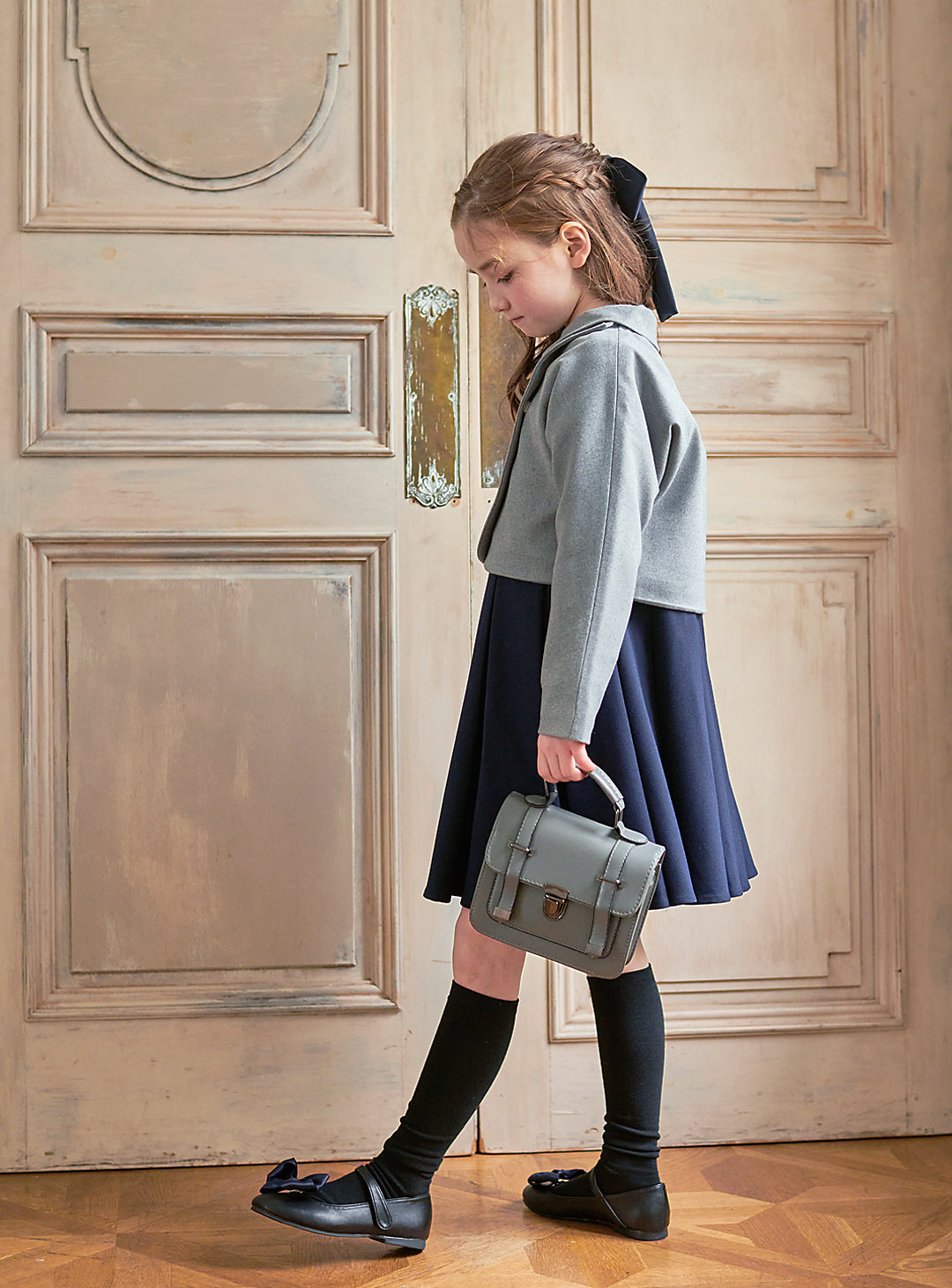 K8105 - クロップド丈テーラードジャケット