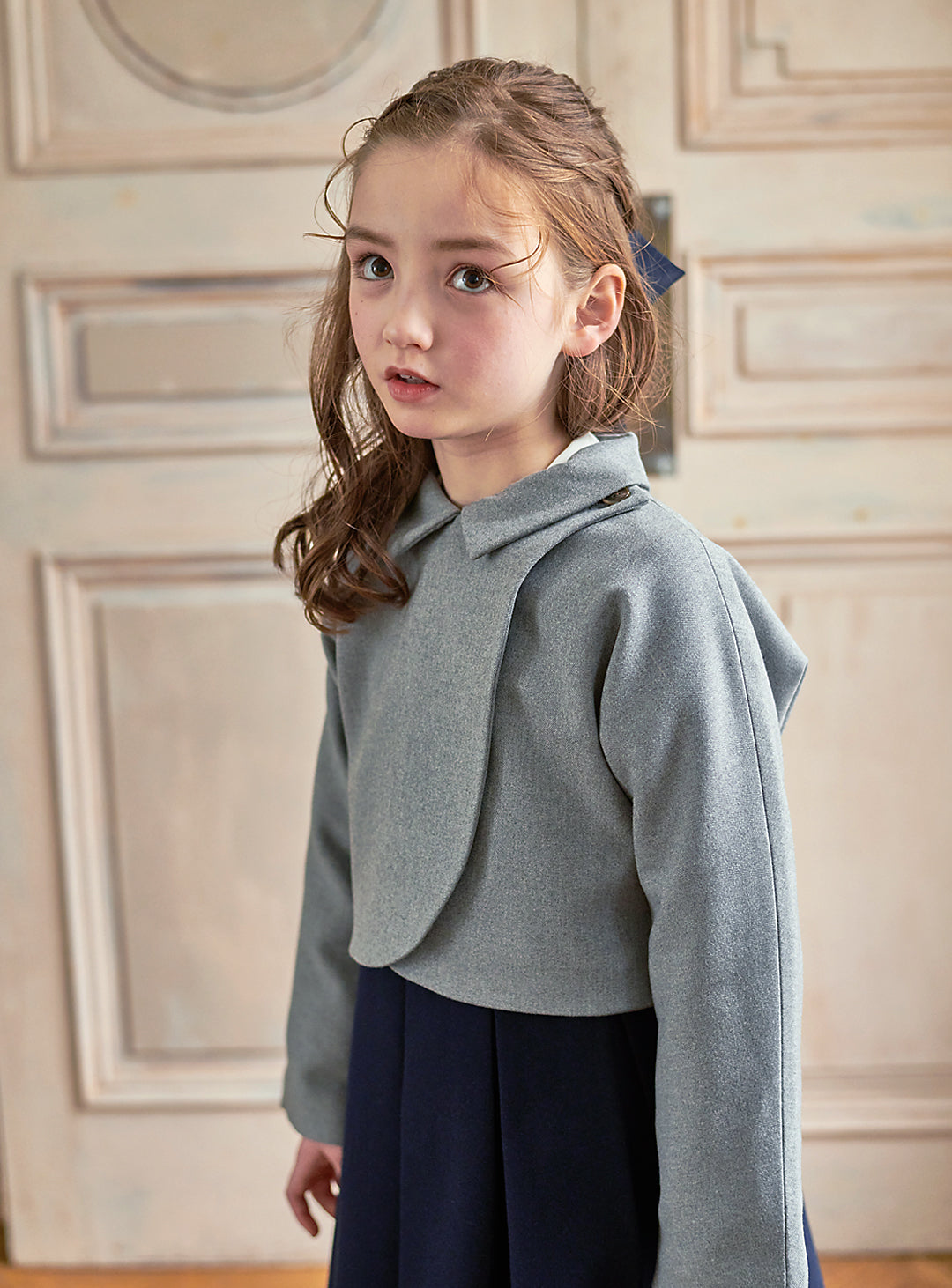 K8105 - クロップド丈テーラードジャケット