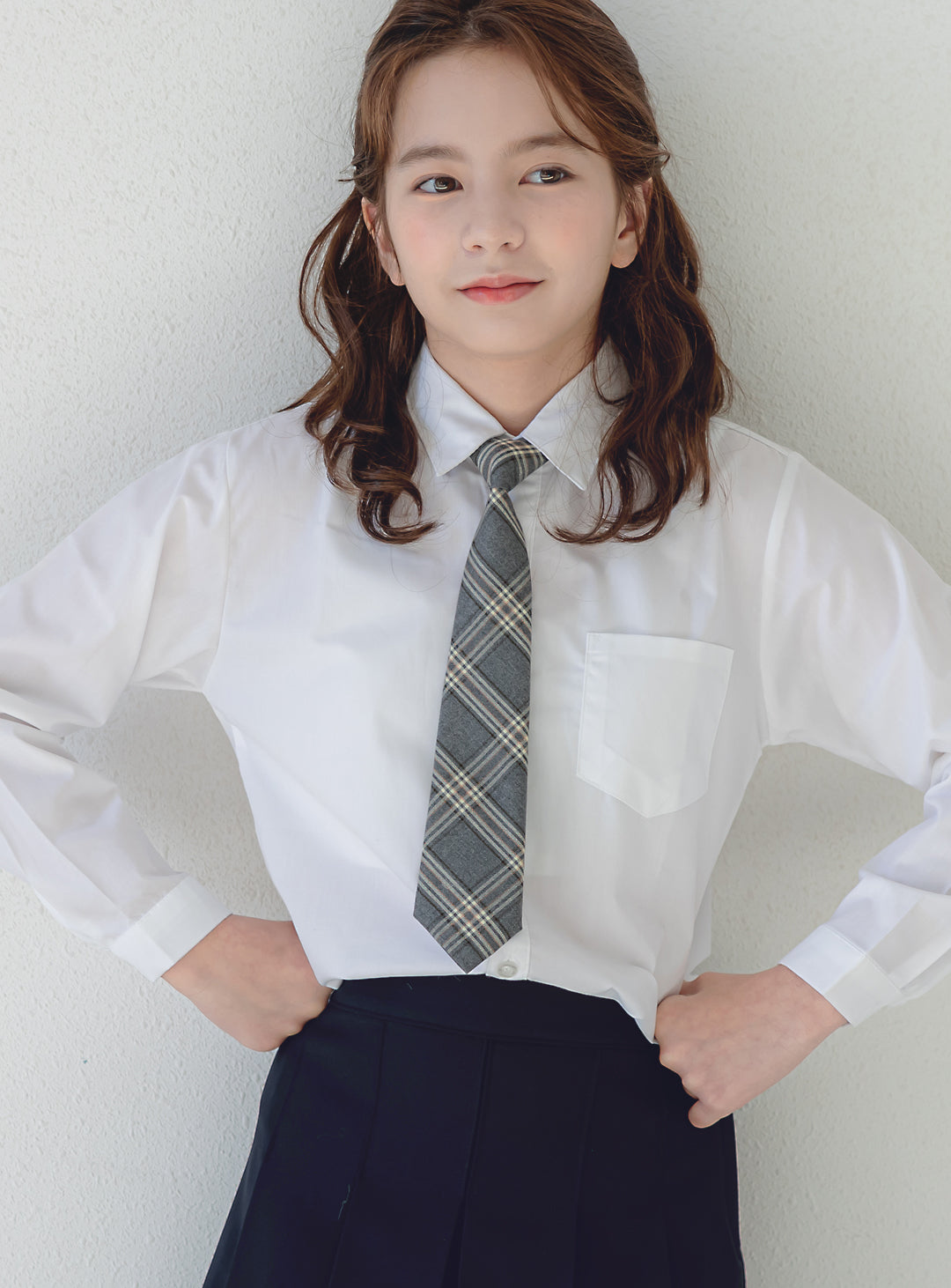 シャーロットネイビーシングルジャケット2ピースセット(ジャケット、スカート)