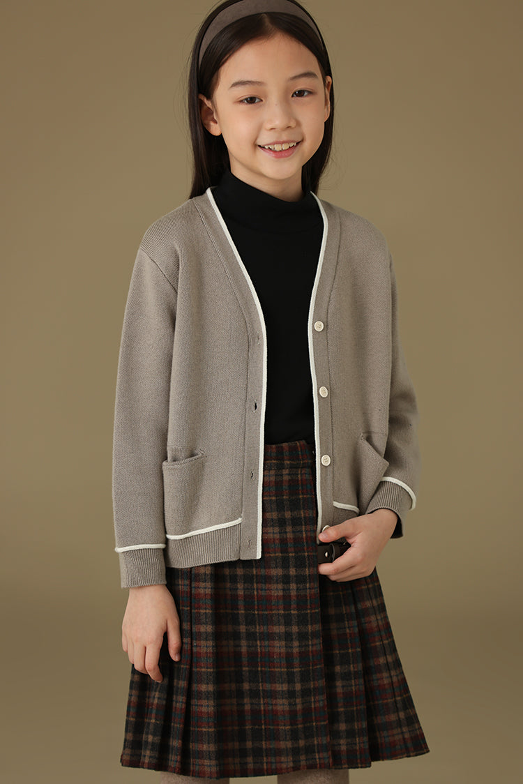 子どもおしゃれ着・スマートカジュアル COCO MODERNのK230 - Vネックニットカーディガンの画像(13)