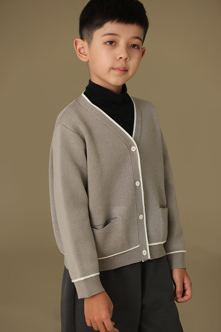 子どもおしゃれ着・スマートカジュアル COCO MODERNのK230 - Vネックニットカーディガンの画像(15)