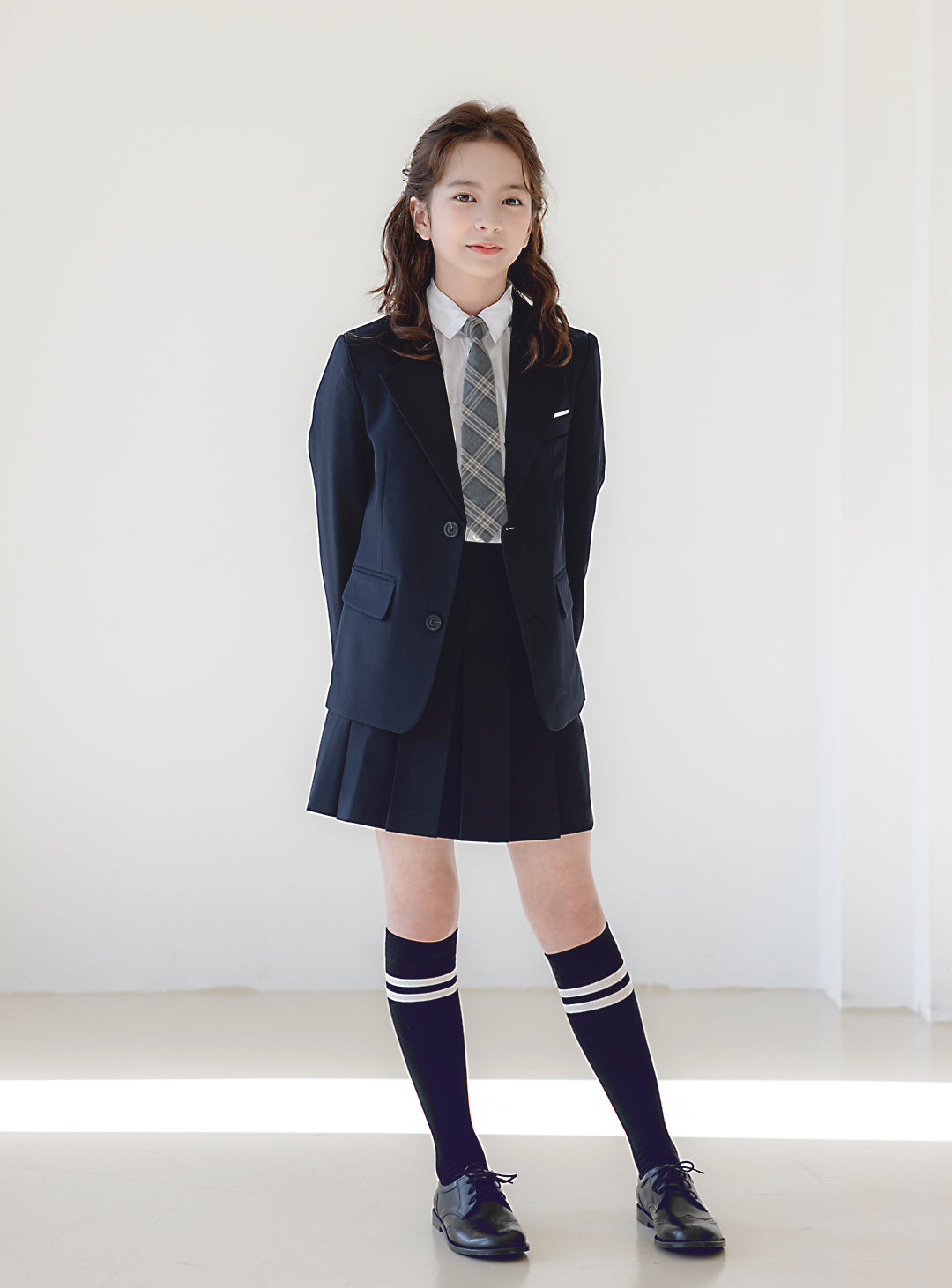 GIRL SUIT - navy