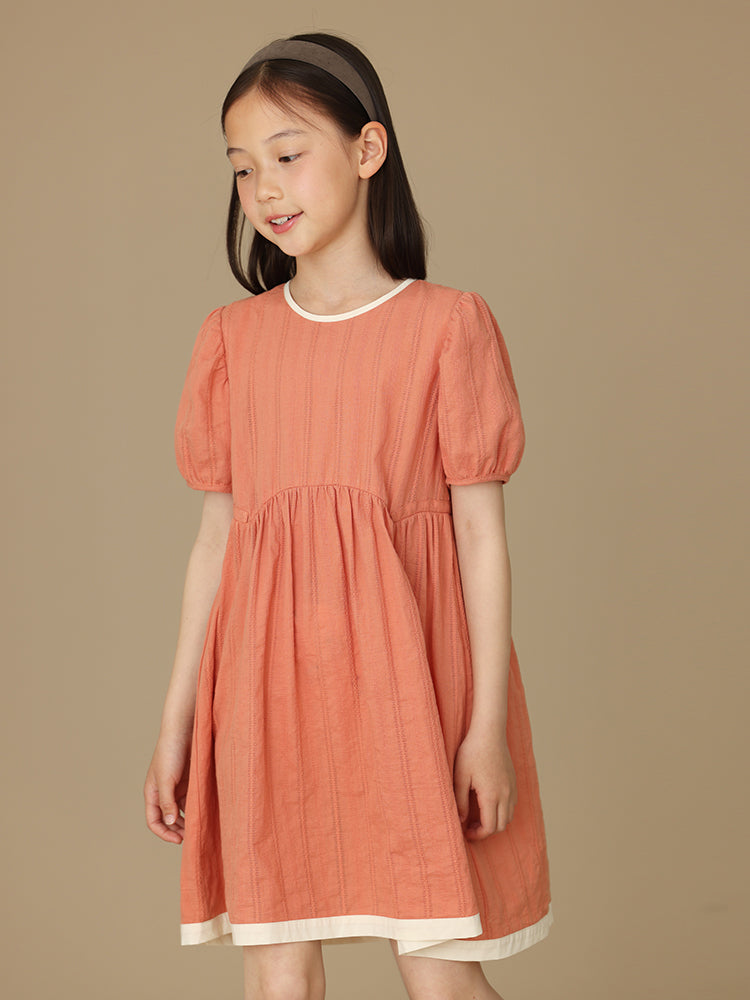 K6005 - Scarlet shirring dress