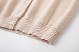 K2008 - 婴儿粉色儿童开衫 [100~120]。