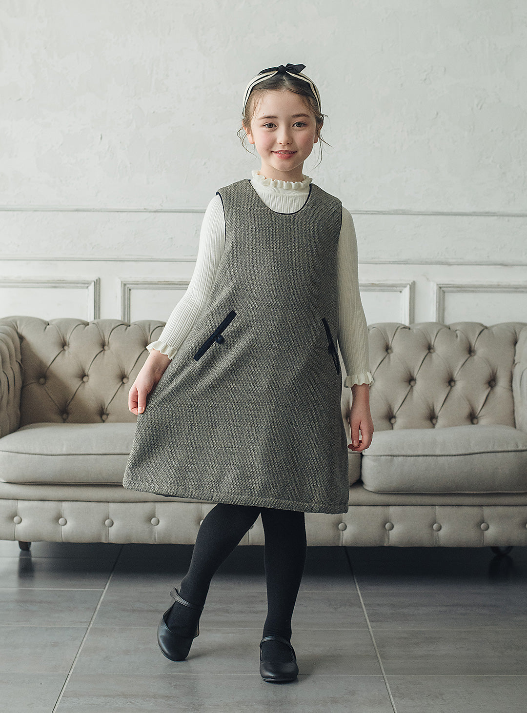 ウォームタッチジャンパースカート