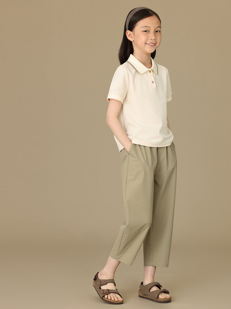 K6046 - Lightweight khaki 9'' pants