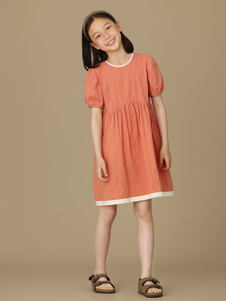 K6005 - Scarlet shirring dress