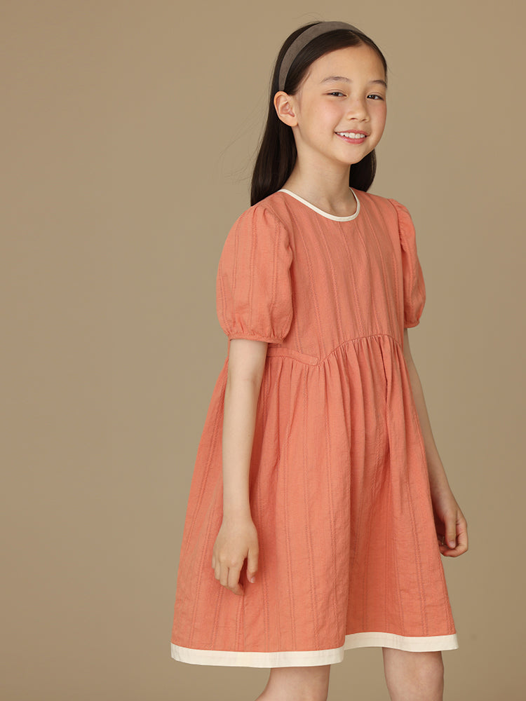 K6005 - Scarlet shirring dress