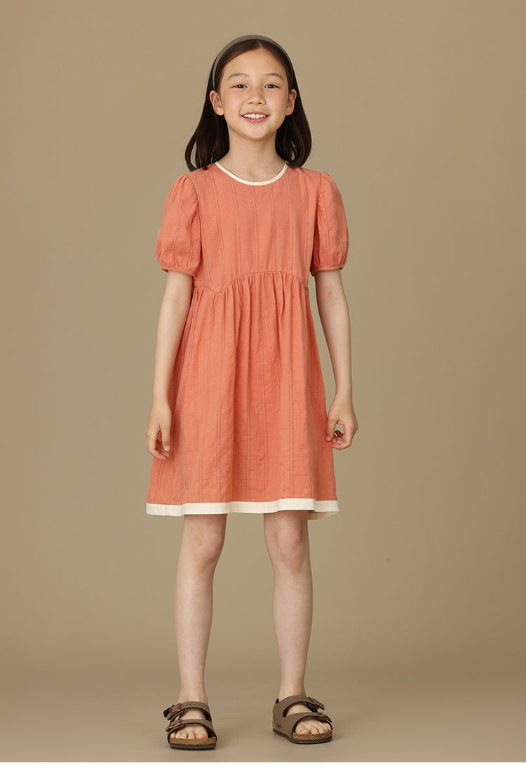 K6005 - Scarlet shirring dress