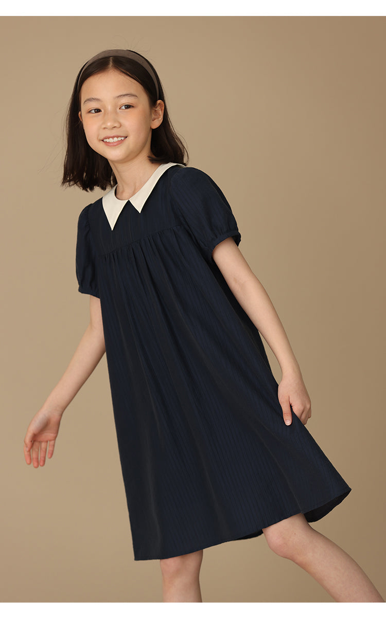 K5011 - Navy Coolmax short sleeve dress