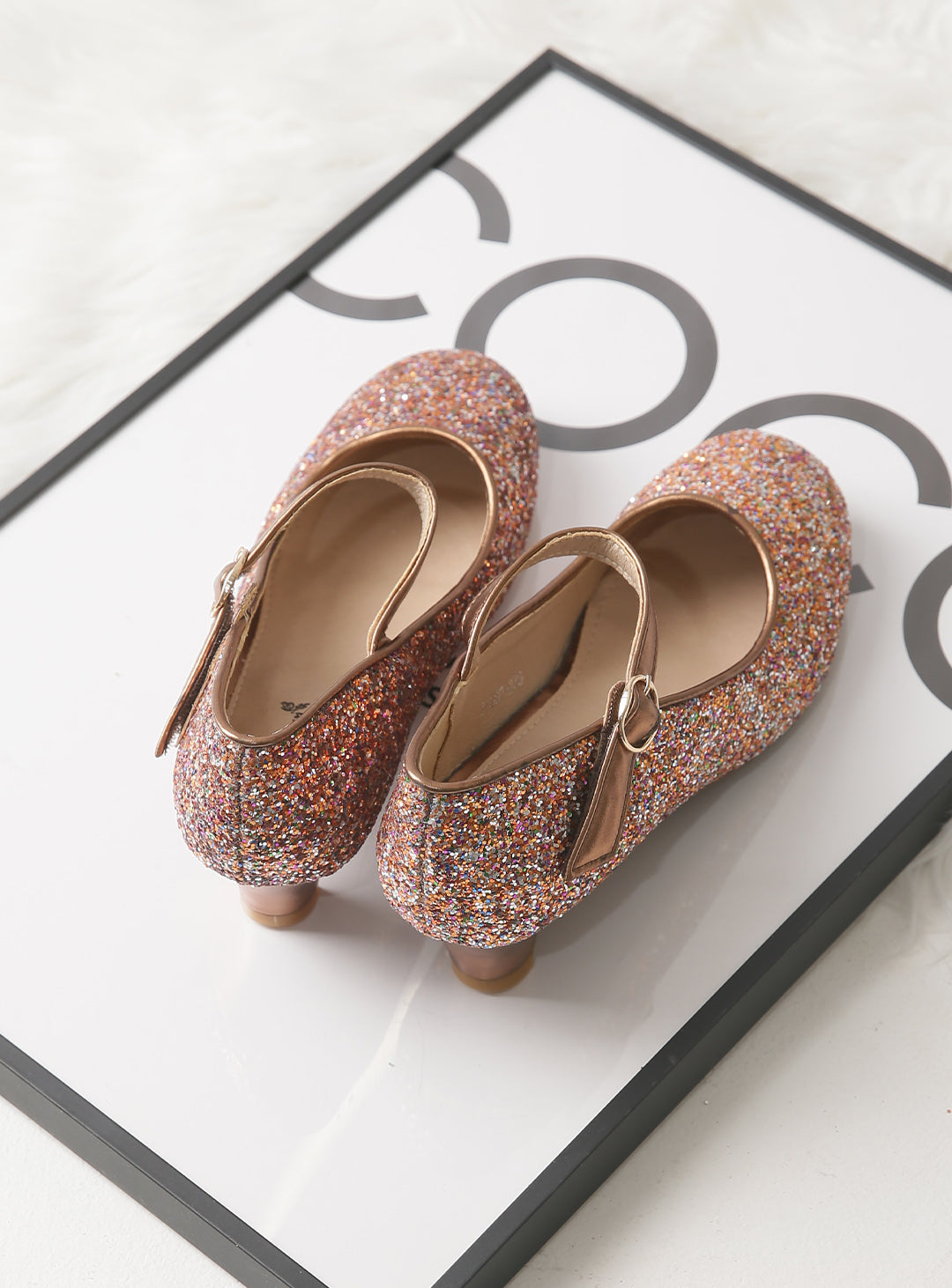 シャイニーグリッターパンプス(16cm-23cm)