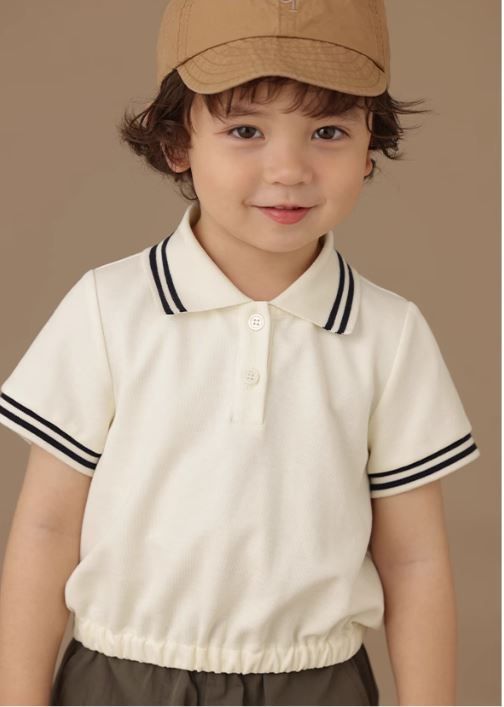 K240515003 - Classic striped polo shirt