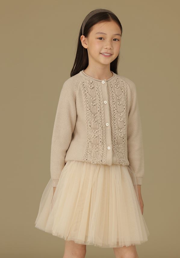 K8049 - Ivory tulle skirt