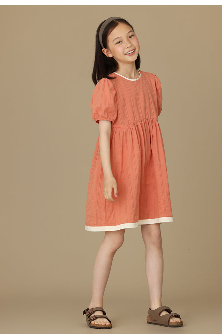 K6005 - Scarlet shirring dress